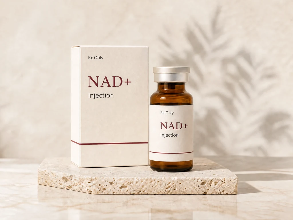 NAD+ injection packaging